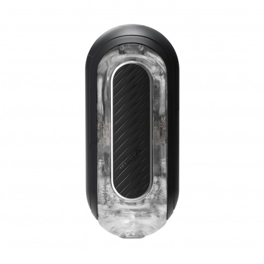 Черный мастурбатор Tenga Flip Zero Gravity с вибрацией - Tenga - в Архангельске купить с доставкой