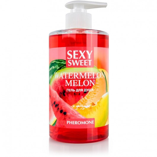 Гель для душа Sexy Sweet Watermelon Melon с ароматом арбуза, дыни и феромонами - 430 мл. -  - Магазин феромонов в Архангельске