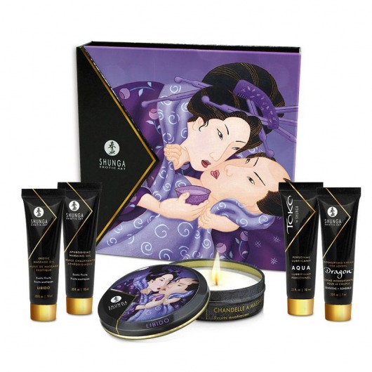 Подарочный набор Geishas secret из 5 предметов - Shunga - купить с доставкой в Архангельске