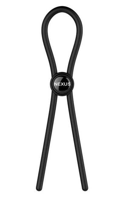 Черное эрекционное лассо Nexus Forge Single - Nexus Range - в Архангельске купить с доставкой