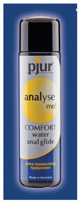 Анальный лубрикант pjur ANALYSE ME Comfort Water Anal Glide - 2 мл. - Pjur - купить с доставкой в Архангельске