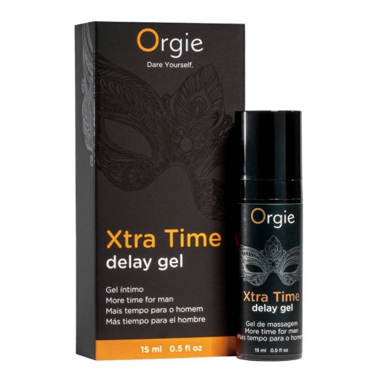 Продлевающий гель Orgie Xtra Time Delay Gel - 15 мл. - ORGIE - купить с доставкой в Архангельске