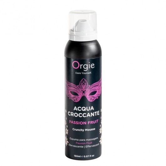 Хрустящая пенка для массажа Acqua Croccante Passion Fruit - 150 мл. - ORGIE - купить с доставкой в Архангельске