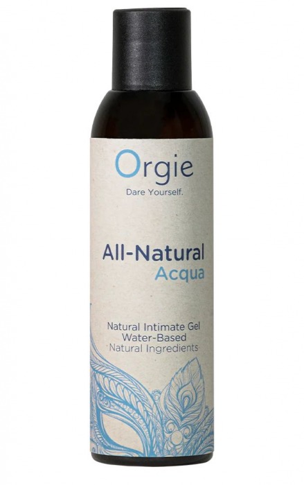 Интимный гель на водной основе Orgie All-Natural Acqua - 150 мл. - ORGIE - купить с доставкой в Архангельске