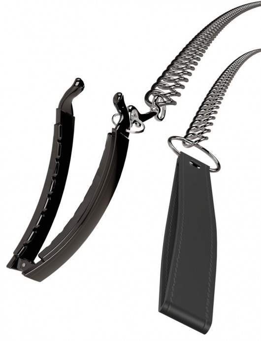 Зажим для половых губ с поводком Pussy Clamp With A Leash - Orion - купить с доставкой в Архангельске
