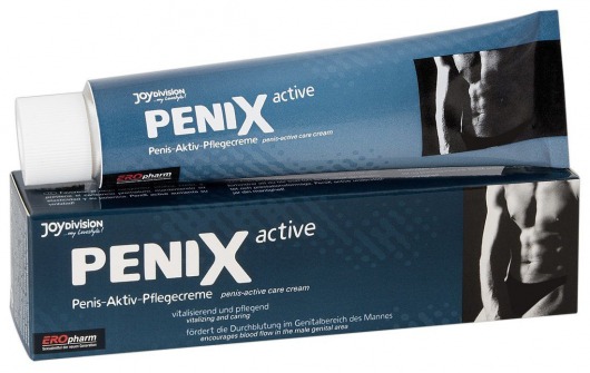 Возбуждающий крем для мужчин PeniX active - 75 мл. - Joy Division - купить с доставкой в Архангельске