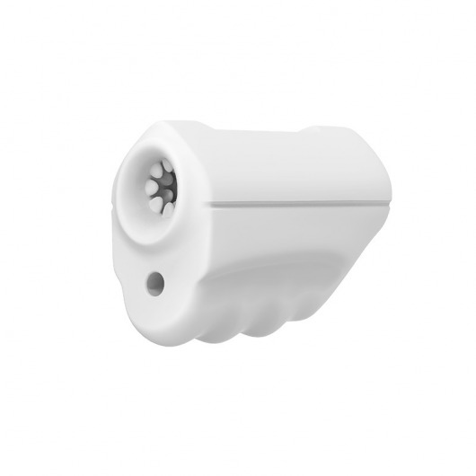 Белый вибромастурбатор Mini Masturbator - Silicone Toys - в Архангельске купить с доставкой