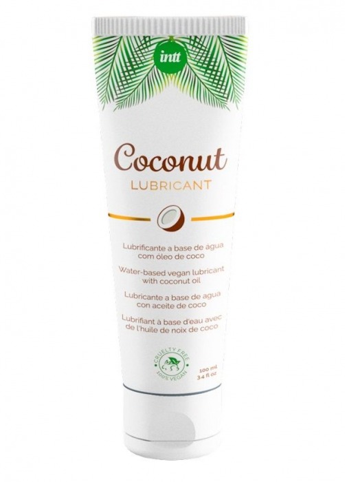 Веганская смазка на водной основе Coconut Lubricant - 100 мл. - INTT - купить с доставкой в Архангельске
