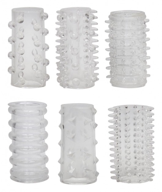 Набор из 6 насадок с шипиками Red Roses - Orion - в Архангельске купить с доставкой