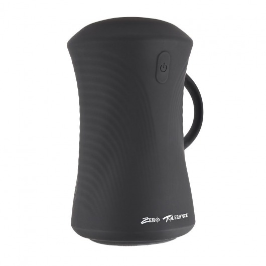 Черный вибромастурбатор с гироскопом Gyro Stroke - Zero Tolerance - в Архангельске купить с доставкой