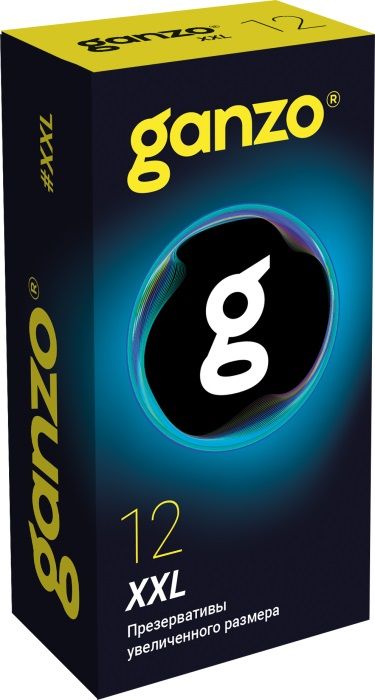 Презервативы увеличенного размера Ganzo XXL - 12 шт. - Ganzo - купить с доставкой в Архангельске