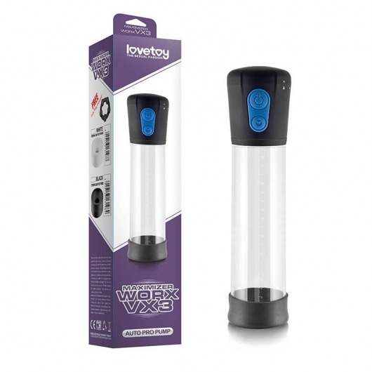 Автоматическая вакуумная помпа Maximizer worx VX3 - Lovetoy - в Архангельске купить с доставкой