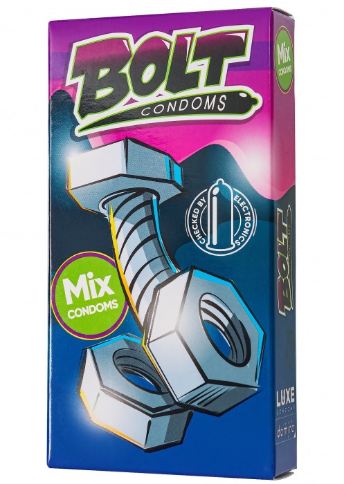 Набор презервативов Bolt Condoms - Luxe - купить с доставкой в Архангельске