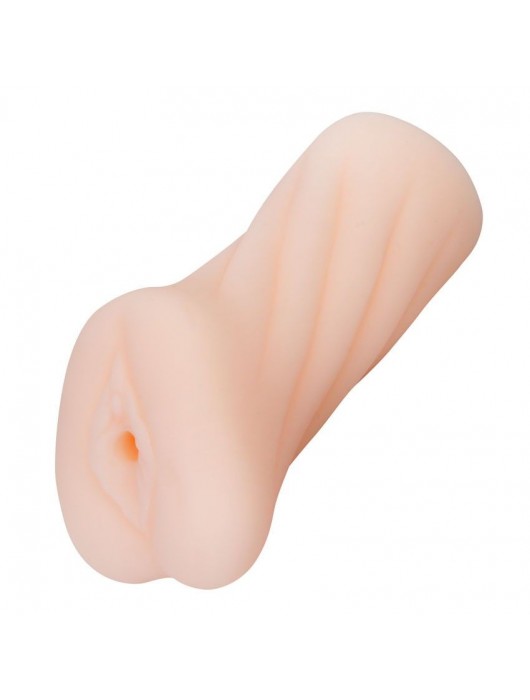 Эластичный компактный мастурбатор-вагина телесного цвета - Tokyo Style - в Архангельске купить с доставкой