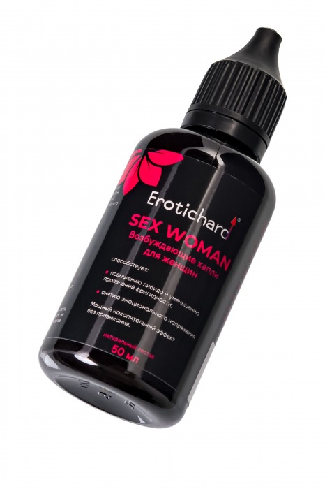 Капли для женщин Erotichard Sex Woman - 50 мл. - Erotic Hard - купить с доставкой в Архангельске