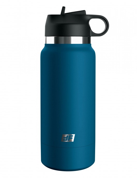Мастурбатор-вагина в синей колбе F*ck Flask - Pipedream - в Архангельске купить с доставкой