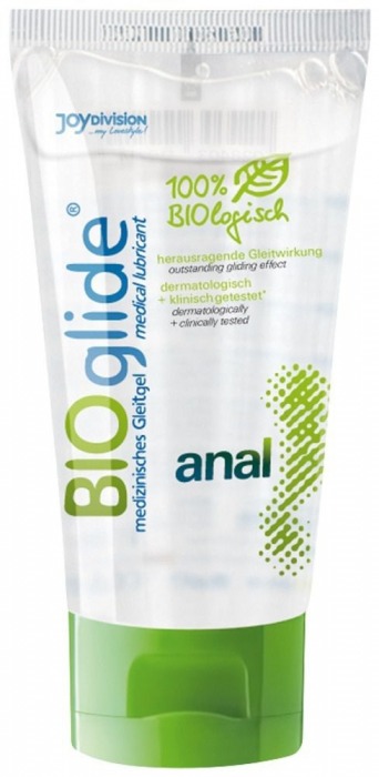 Лубрикант на водной основе BioGlide Anal - 80 мл. - Joy Division - купить с доставкой в Архангельске