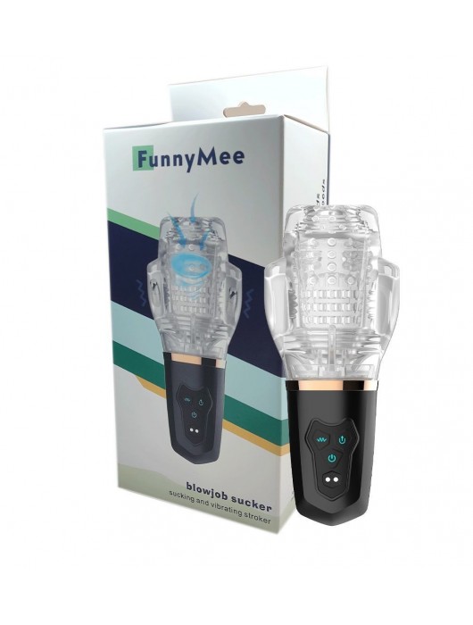 Автоматический мастурбатор с функциями вибрации и всасывания - Secwell - в Архангельске купить с доставкой