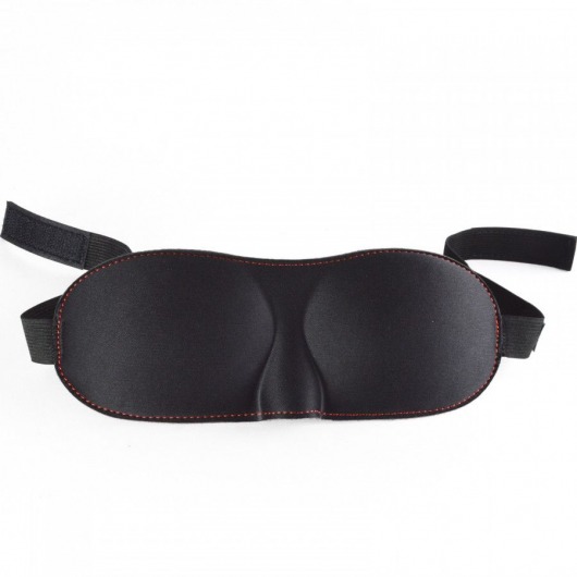 Черная маска на липучке «Комфорт» - Sitabella - купить с доставкой в Архангельске