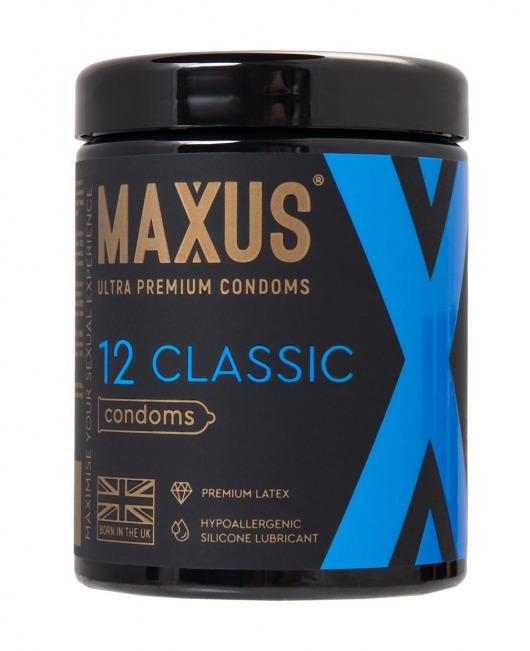 Классические презервативы MAXUS Classic - 12 шт. - Maxus - купить с доставкой в Архангельске