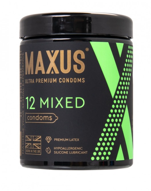 Презервативы MAXUS Mixed - 12 шт. - Maxus - купить с доставкой в Архангельске
