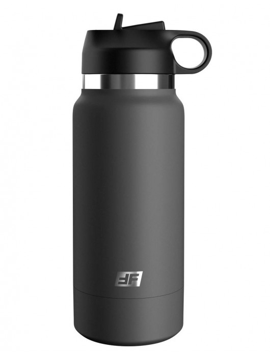 Серый мастурбатор в виде бутылки F*ck Flask - Pipedream - в Архангельске купить с доставкой