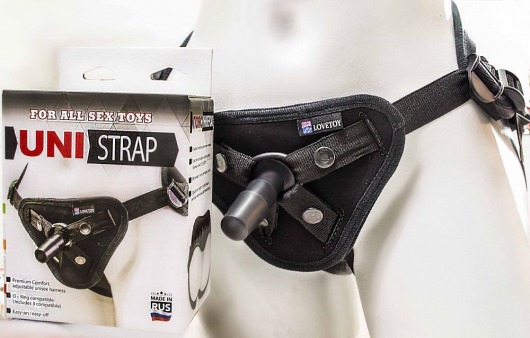 Универсальные трусики Harness UNI strap - LOVETOY (А-Полимер) - купить с доставкой в Архангельске