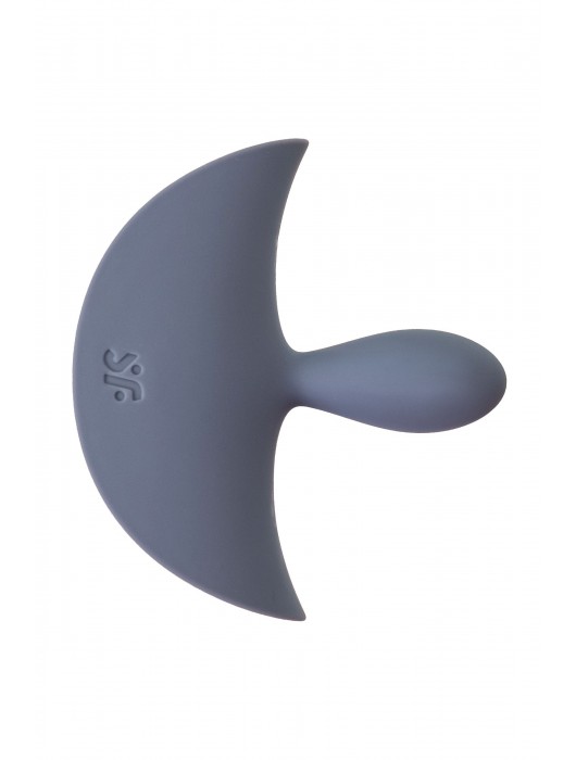 Серая анальная вибровтулка Booty Absolute Beginners 2 - 7,9 см. - Satisfyer