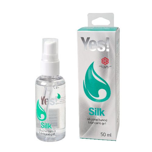 Силиконовая гипоаллергенная вагинальная смазка Yes Silk - 50 мл. - Sitabella - купить с доставкой в Архангельске