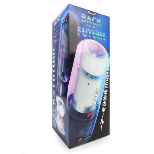 Черный вибромастурбатор Back To The Future - Rends - в Архангельске купить с доставкой