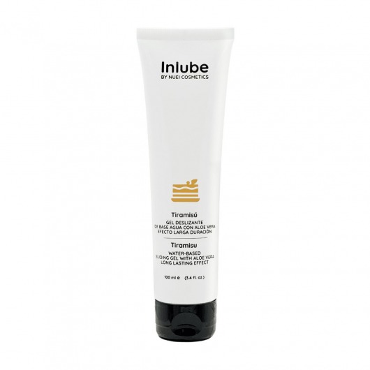 Водный лубрикант Nuei Inlube с алоэ вера и ароматом тирамису - 100 мл. - Nuei cosmetics - купить с доставкой в Архангельске