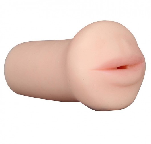 Нежный мастурбатор-ротик REALSTUFF 5INCH MASTURBATOR BJ - Dream Toys - в Архангельске купить с доставкой