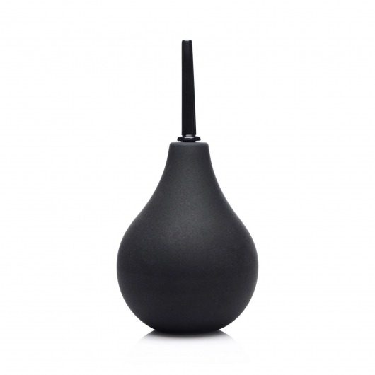 Черный анальный душ Thin Tip Enema Bulb - XR Brands - купить с доставкой в Архангельске