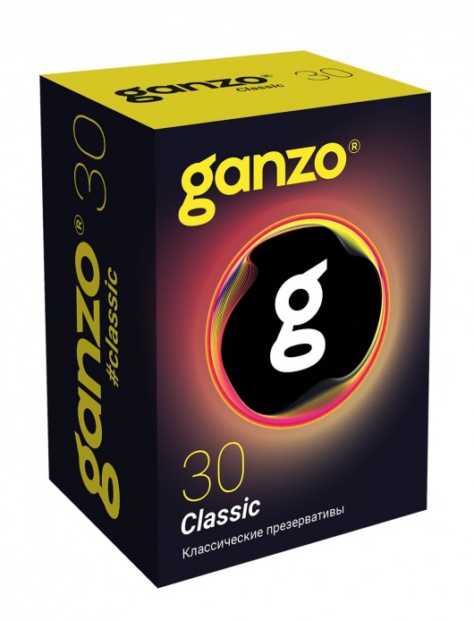 Классические презервативы с обильной смазкой Ganzo Classic - 30 шт. - Ganzo - купить с доставкой в Архангельске