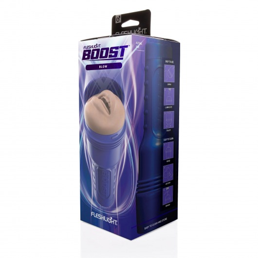 Мастурбатор-ротик Fleshlight Boost Blow - Fleshlight - в Архангельске купить с доставкой