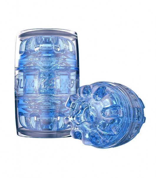 Мастурбатор Fleshlight Quickshot Turbo Blue Ice - Fleshlight - в Архангельске купить с доставкой