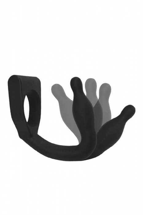 Эрекционное кольцо с вибровтулкой Discovery - MALESATION - в Архангельске купить с доставкой