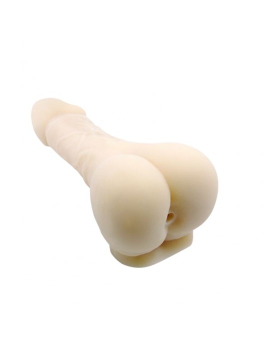 Мастурбатор-насадка Bigger Man - 21,5 см. - Baile - в Архангельске купить с доставкой