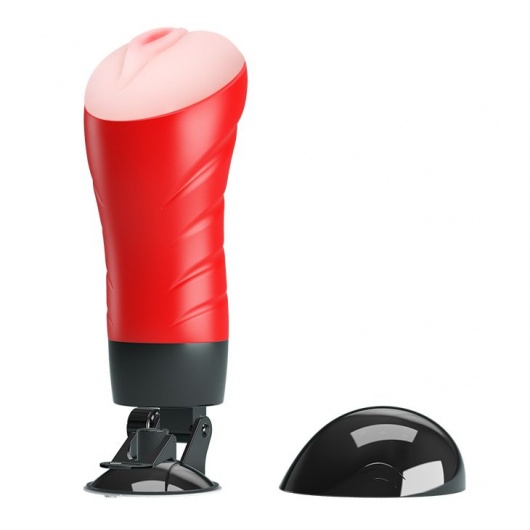 Мастурбатор-вагина Delia с вибрацией и присоской - Baile - в Архангельске купить с доставкой