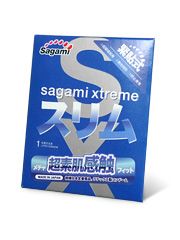Презерватив Sagami Xtreme FEEL FIT 3D - 1 шт. - Sagami - купить с доставкой в Архангельске
