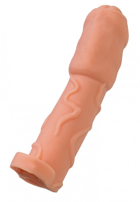 Телесная удлиняющая насадка - 16 см. - ToyFa - в Архангельске купить с доставкой