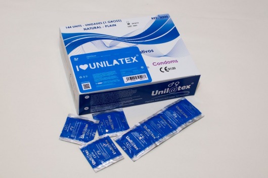 Классические презервативы Unilatex Natural Plain - 144 шт. - Unilatex - купить с доставкой в Архангельске