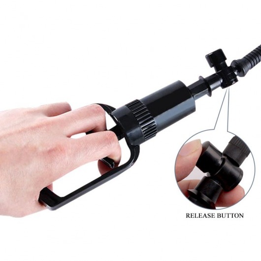 Помпа мужская со вставкой в виде вагины - 25 см. - Baile - в Архангельске купить с доставкой