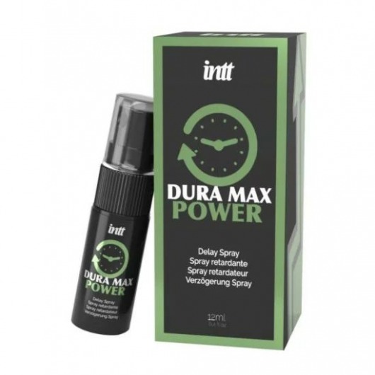 Пролонгирующий спрей Dura Max - 12 мл. - INTT - купить с доставкой в Архангельске
