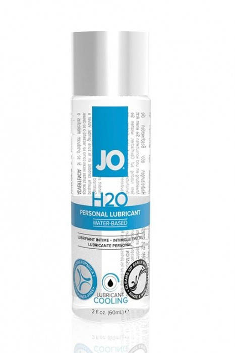 Охлаждающий лубрикант на водной основе JO Personal Lubricant H2O COOLING - 60 мл. - System JO - купить с доставкой в Архангельске