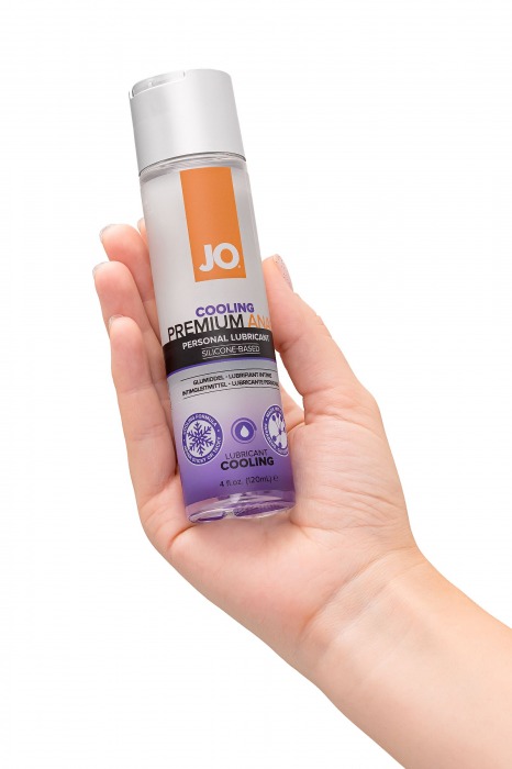 Анальный охлаждающий лубрикант на силиконовой основе JO Anal Premium COOLING - 120 мл. - System JO - купить с доставкой в Архангельске