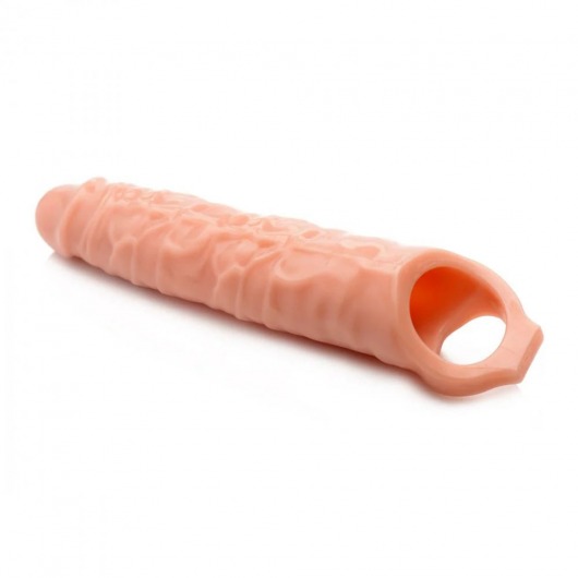 Телесная насадка-удлинитель 3 Inch Extender Sleeve - 27,3 см. - XR Brands - в Архангельске купить с доставкой