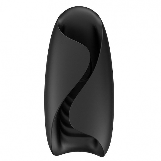 Черно-белый сквозной вибромастурбатор Hercules - Rends - в Архангельске купить с доставкой