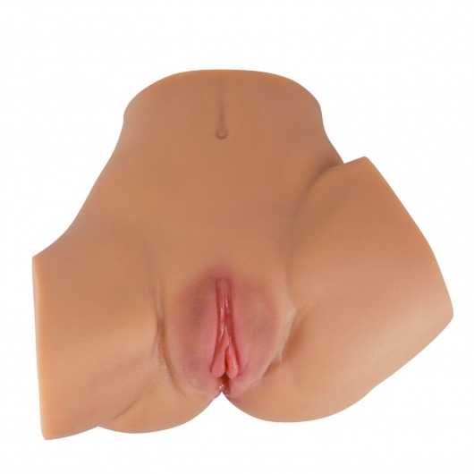 Карамельный мастурбатор-полуторс Emilia с вибрацией - Baile - в Архангельске купить с доставкой