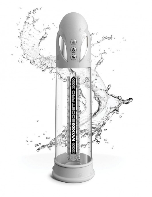 Белая вакуумная автоматическая помпа Max Boost Pro Flow - Pipedream - в Архангельске купить с доставкой